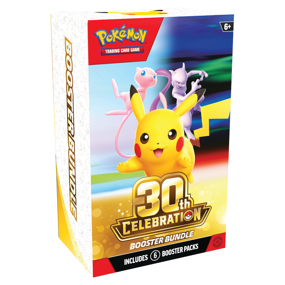 Pokémon TCG 30th Celebration Booster Bundle product packaging