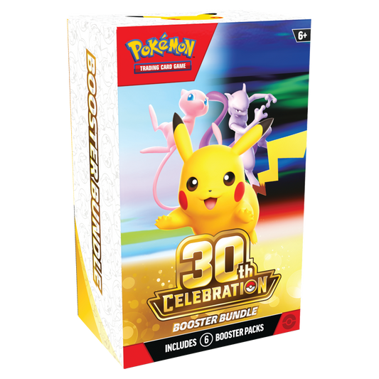 Pokémon TCG 30th Celebration Booster Bundle product packaging