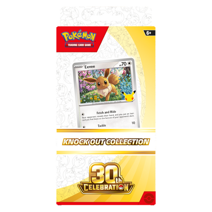 Pokémon TCG 30th Celebration Knock Out Collection product packaging