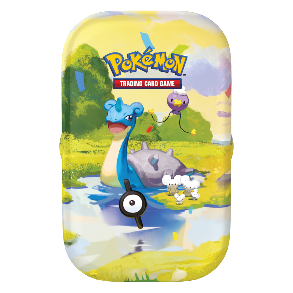 Pokémon TCG 30th Celebration Lapras Mini Tin product packaging