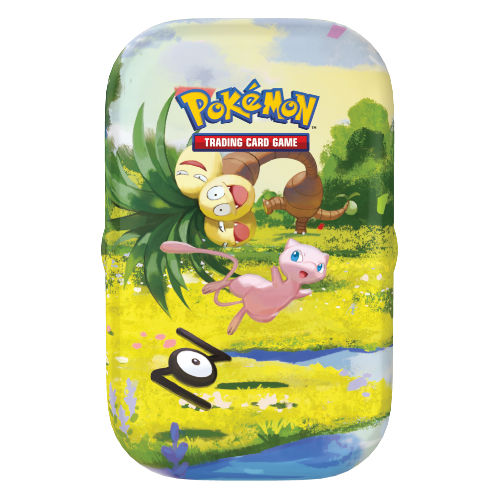Pokémon TCG 30th Celebration Mew Mini Tin product packaging