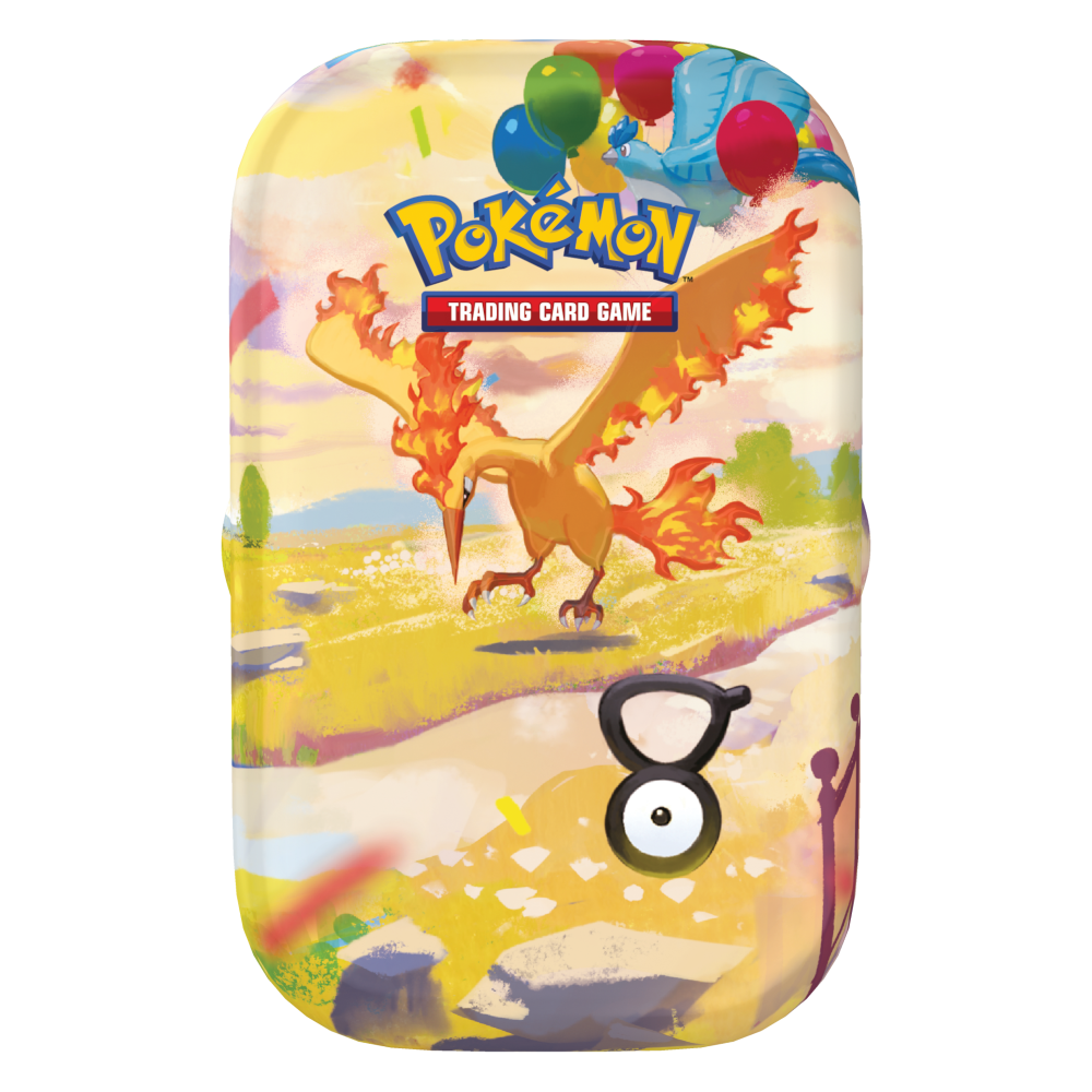 Pokémon TCG 30th Celebration Moltres Mini Tin product packaging