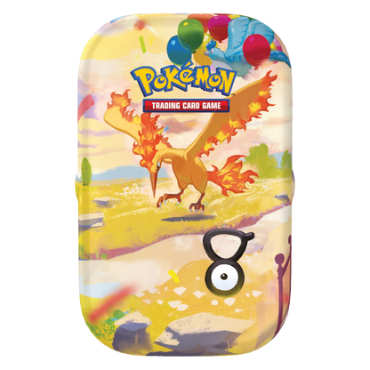 Pokémon TCG 30th Celebration Moltres Mini Tin product packaging