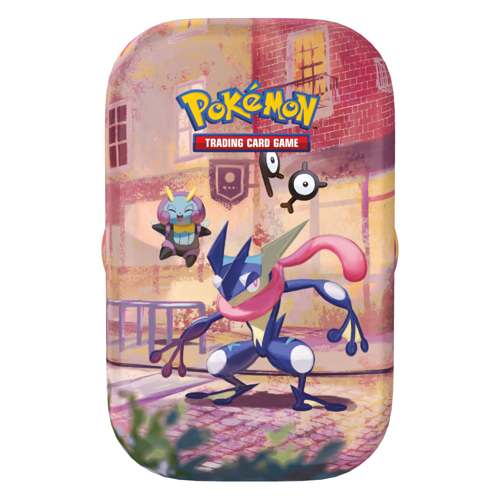 Pokémon TCG 30th Celebration Greninja Mini Tin product packaging