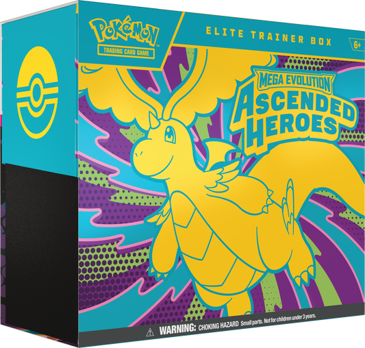 Mega Evolutions Ascended Heroes Elite Trainer Box