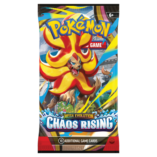 Pokemon TCG Mega Evolutions 4 Chaos Rising Booster Single - Preorder