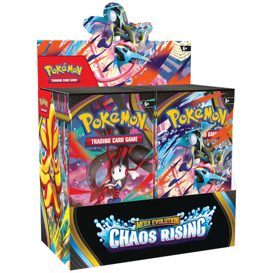 Pokemon TCG Mega Evolutions 4 Chaos Rising Booster Box - Preorder