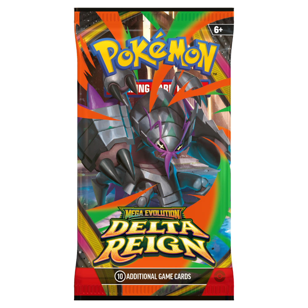 Pokémon TCG Mega Evolution Delta Reign Booster Pack, Mega Golisopod artwork