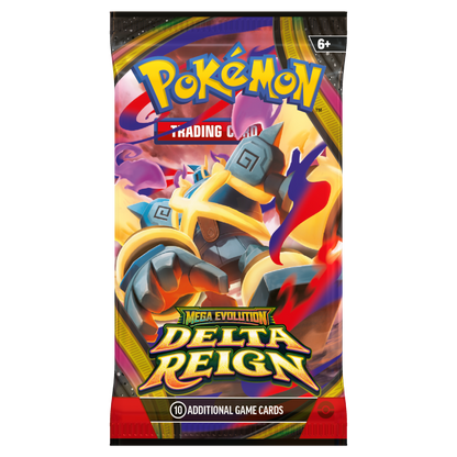 Pokémon TCG Mega Evolution Delta Reign Booster Pack, Mega Golurk artwork