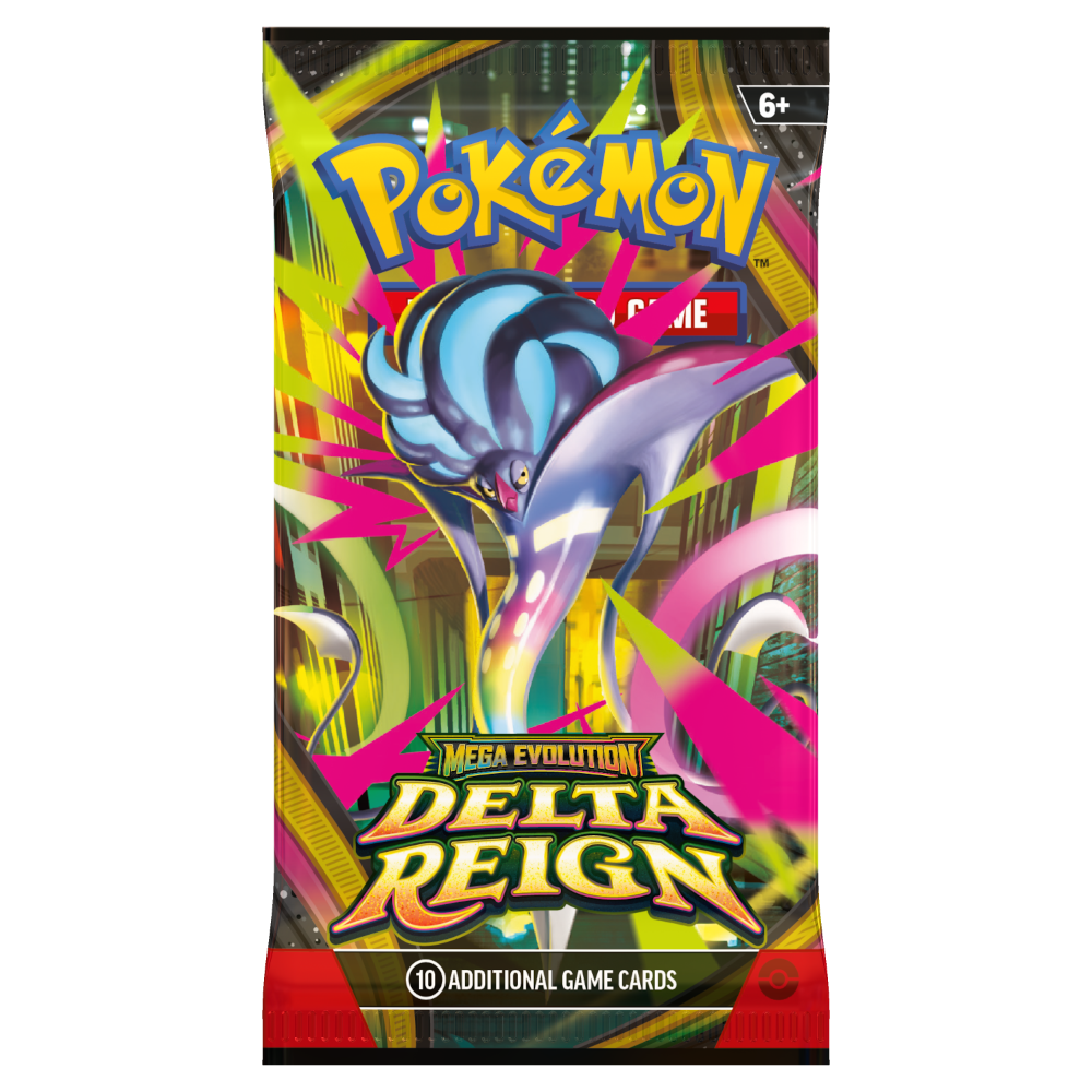 Pokémon TCG Mega Evolution Delta Reign Booster Pack, Mega Malamar artwork