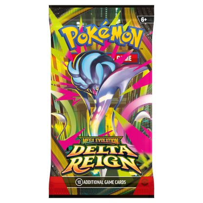 Pokémon TCG Mega Evolution Delta Reign Booster Pack, Mega Malamar artwork
