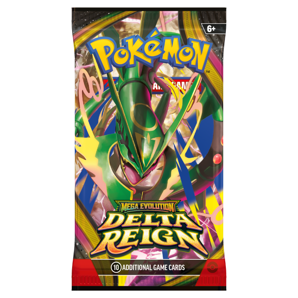 Pokémon TCG Mega Evolution Delta Reign Booster Pack, Mega Rayquaza artwork
