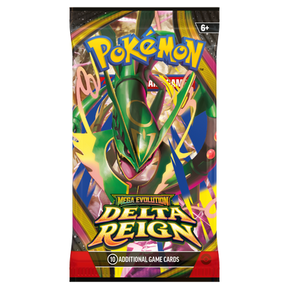 Pokémon TCG Mega Evolution Delta Reign Booster Pack, Mega Rayquaza artwork