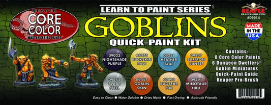 Reaper Learn to Paint: Goblins Quick-Paint Kit