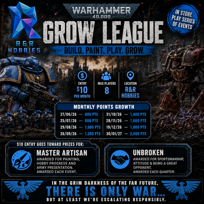 R&R Hobbies 40k Grow League