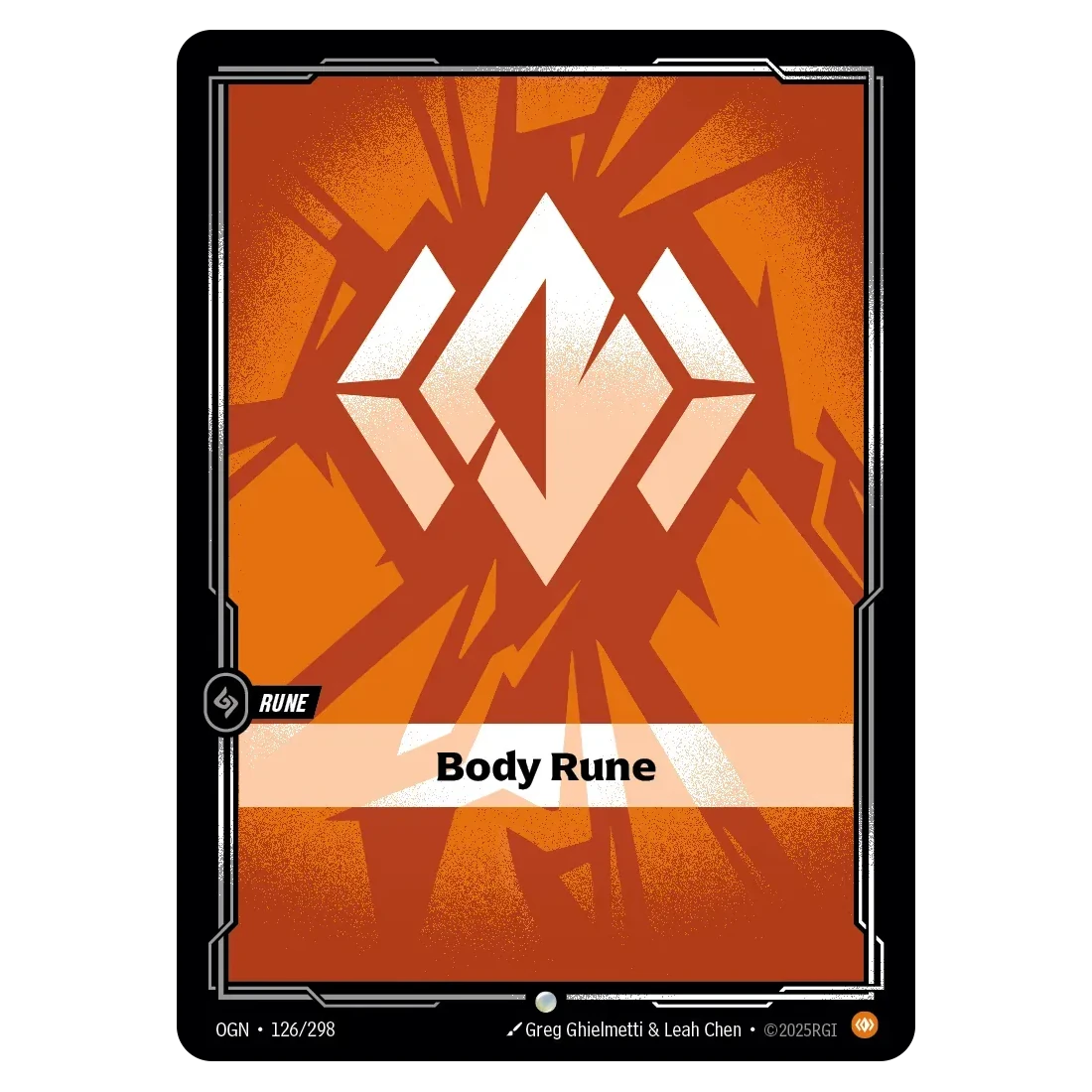 Riftbound League of Legends TCG Rune Body