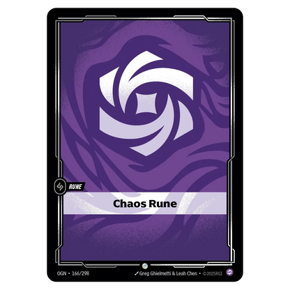Riftbound League of Legends TCG Rune Chaos