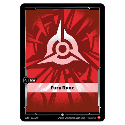 Riftbound League of Legends TCG Rune Fury