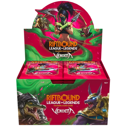 Riftbound: League of Legends TCG – Vendetta Booster Box Display