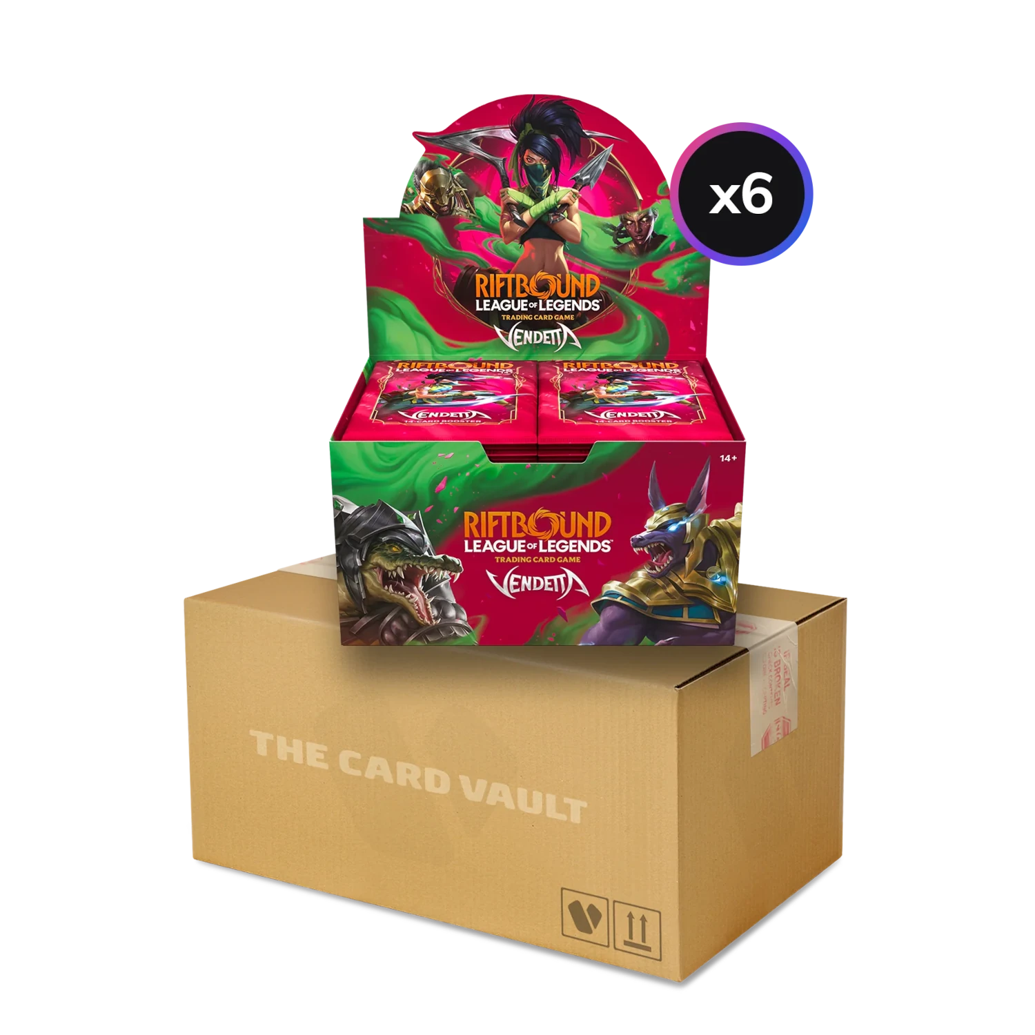 Riftbound: League of Legends TCG – Vendetta Booster Box Case