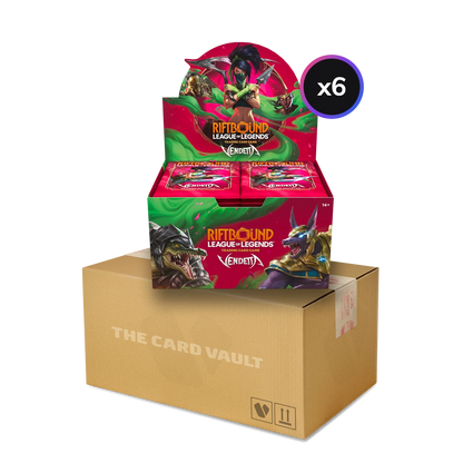 Riftbound: League of Legends TCG – Vendetta Booster Box Case
