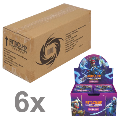 riftbound unleashed booster box case