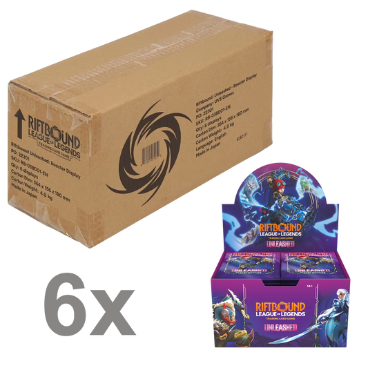 riftbound unleashed booster box case