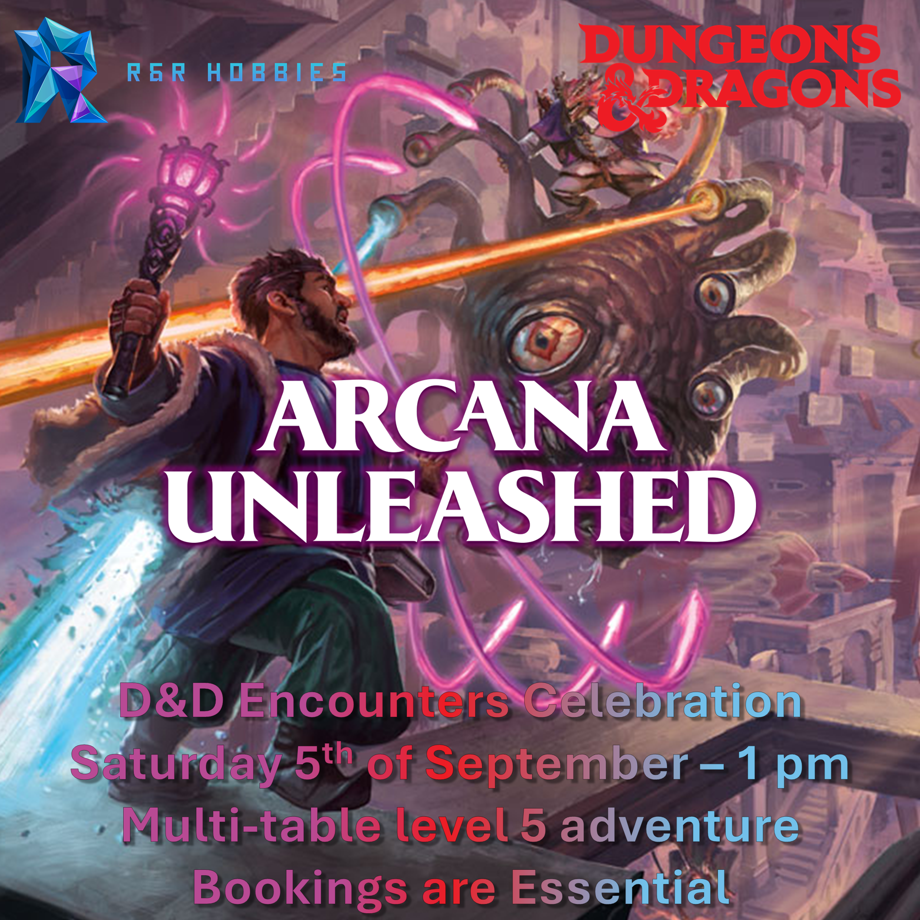 Dungeons and Dragons Season of Magic Event at R&R Hobbies