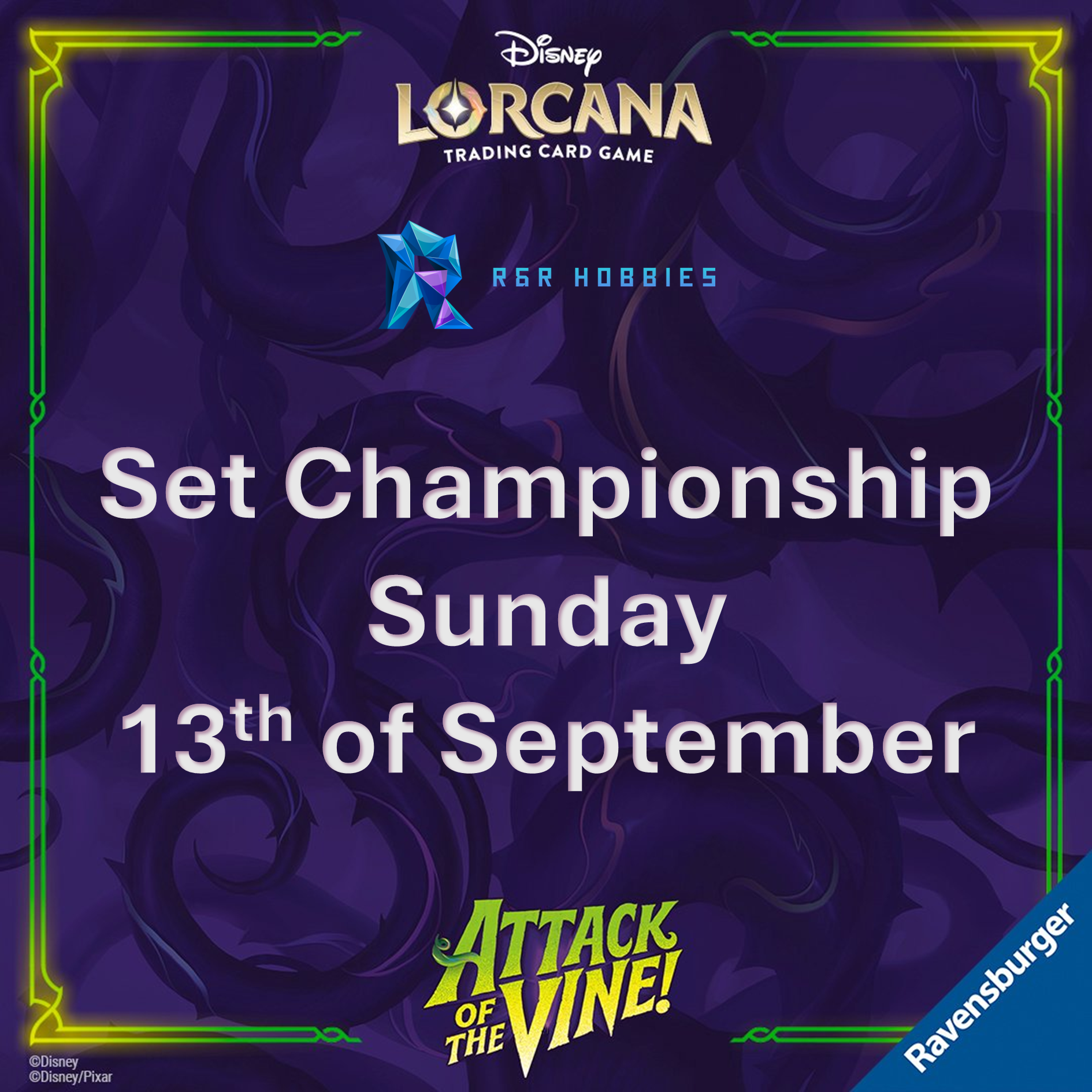 Disney Lorcana Attack of the Vine Championship