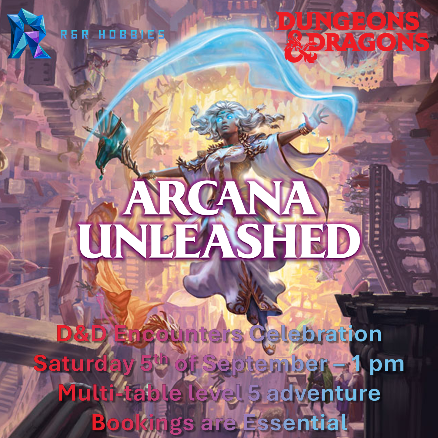 Dungeons and Dragons Season of Magic Event at R&R Hobbies
