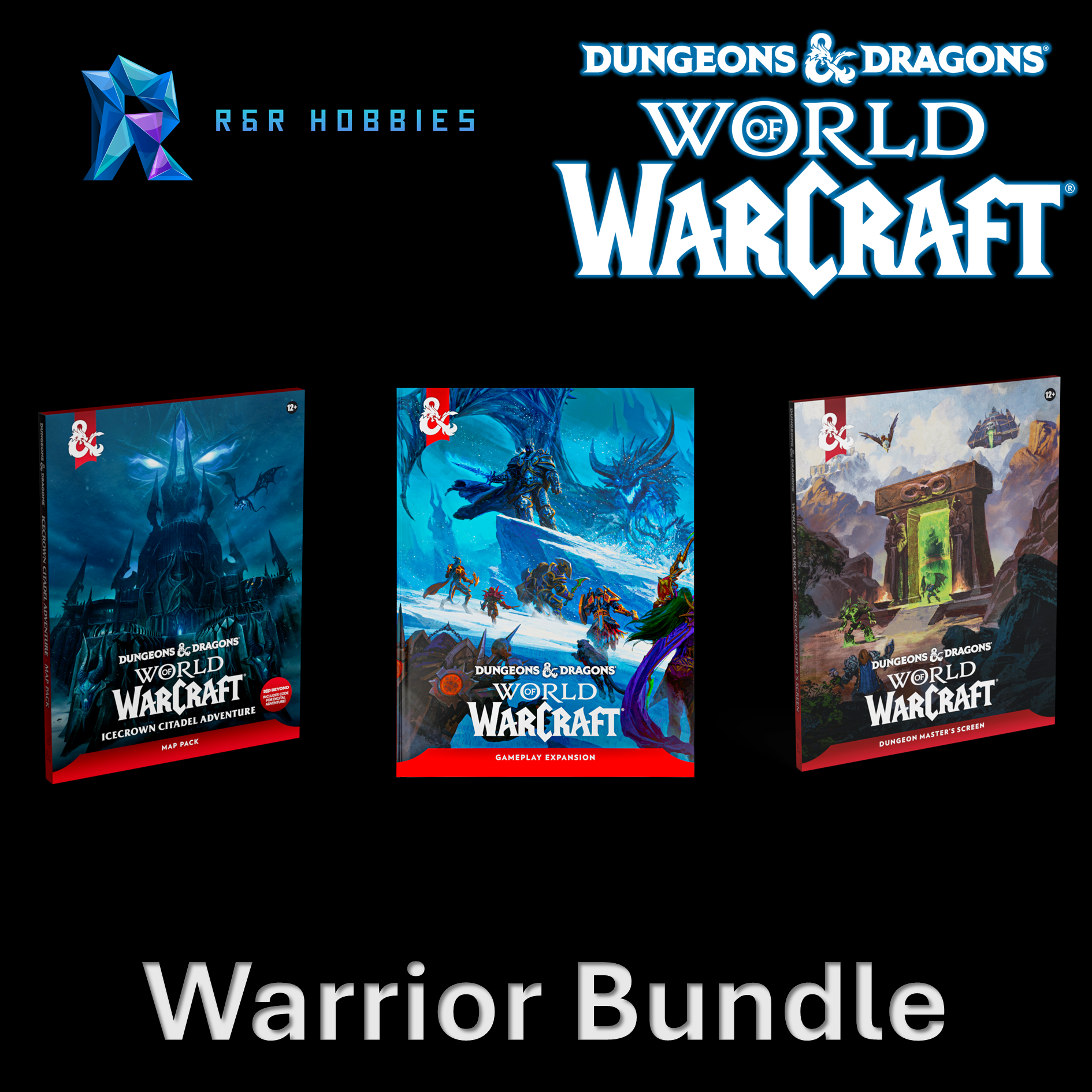 Shop D&D World Of Warcraft Products at R&R Hobbies Gameplay Expantion DM Screen and Map Pack