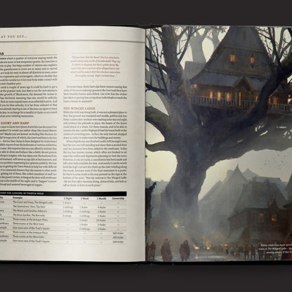 Ruins of Symbaroum 5E, The World of Symbaroum interior page spread 1 to 2