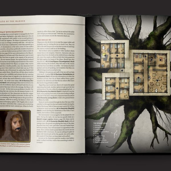 Ruins Of Symbaroum 5E - The Throne Of Thorns Part I - Hardcover & Digital