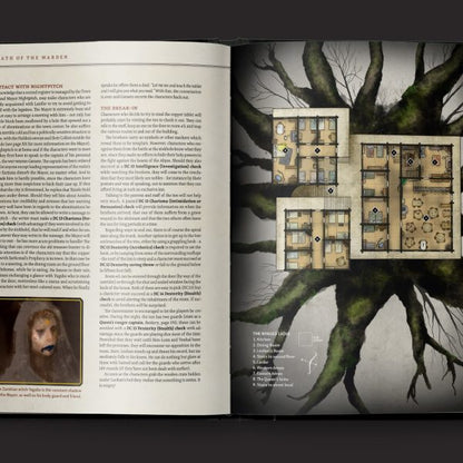 Ruins Of Symbaroum 5E - The Throne Of Thorns Part I - Hardcover & Digital