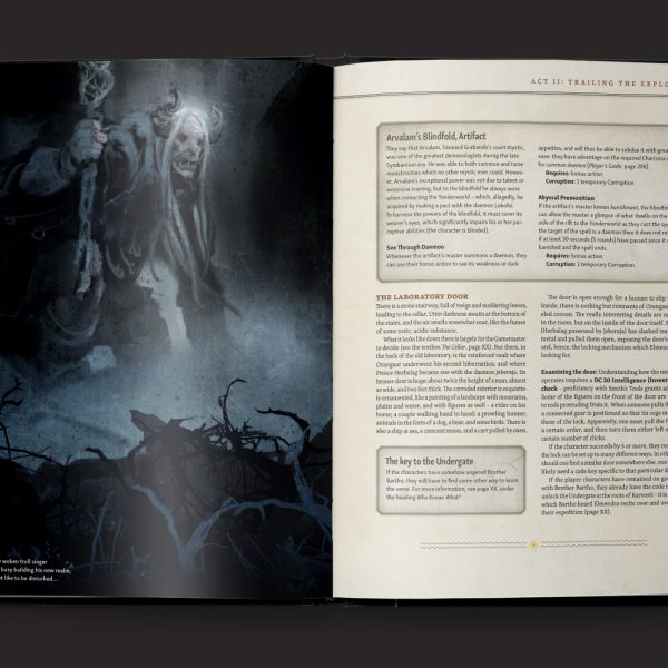 Ruins Of Symbaroum 5E - The Throne Of Thorns Part I - Hardcover & Digital