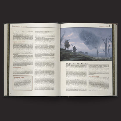 The Throne of Thorns III Haunted Waste interior spread