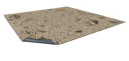 Desert Wasteland Gaming Mat 3x3