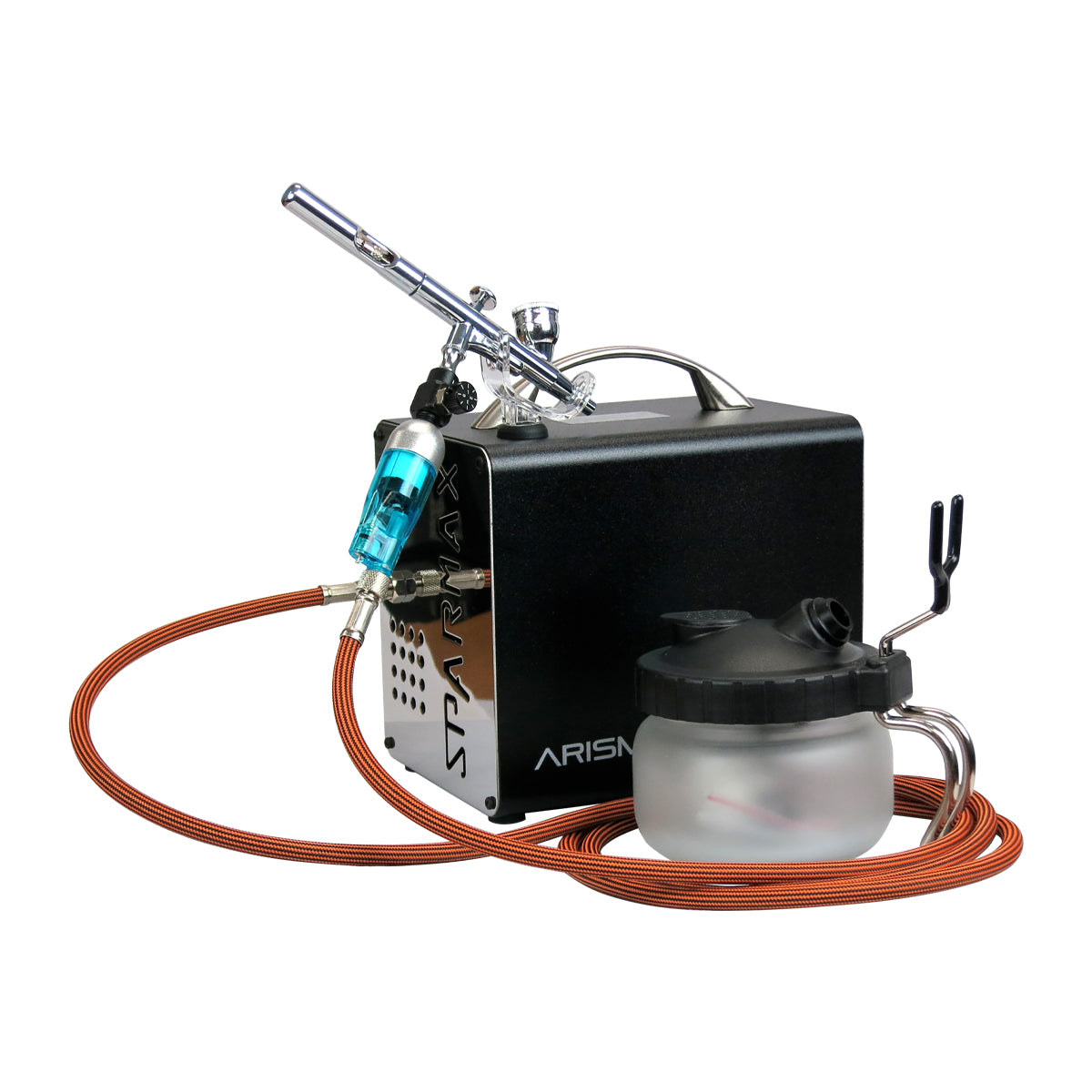 Sparmax Arism airbrush kit with compressor, SP35 airbrush and accessories