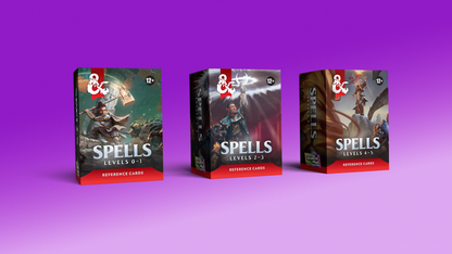 D&D Reference Cards Spells