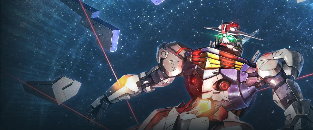 Silent Barrage ST13 Gundam Card Game artwork