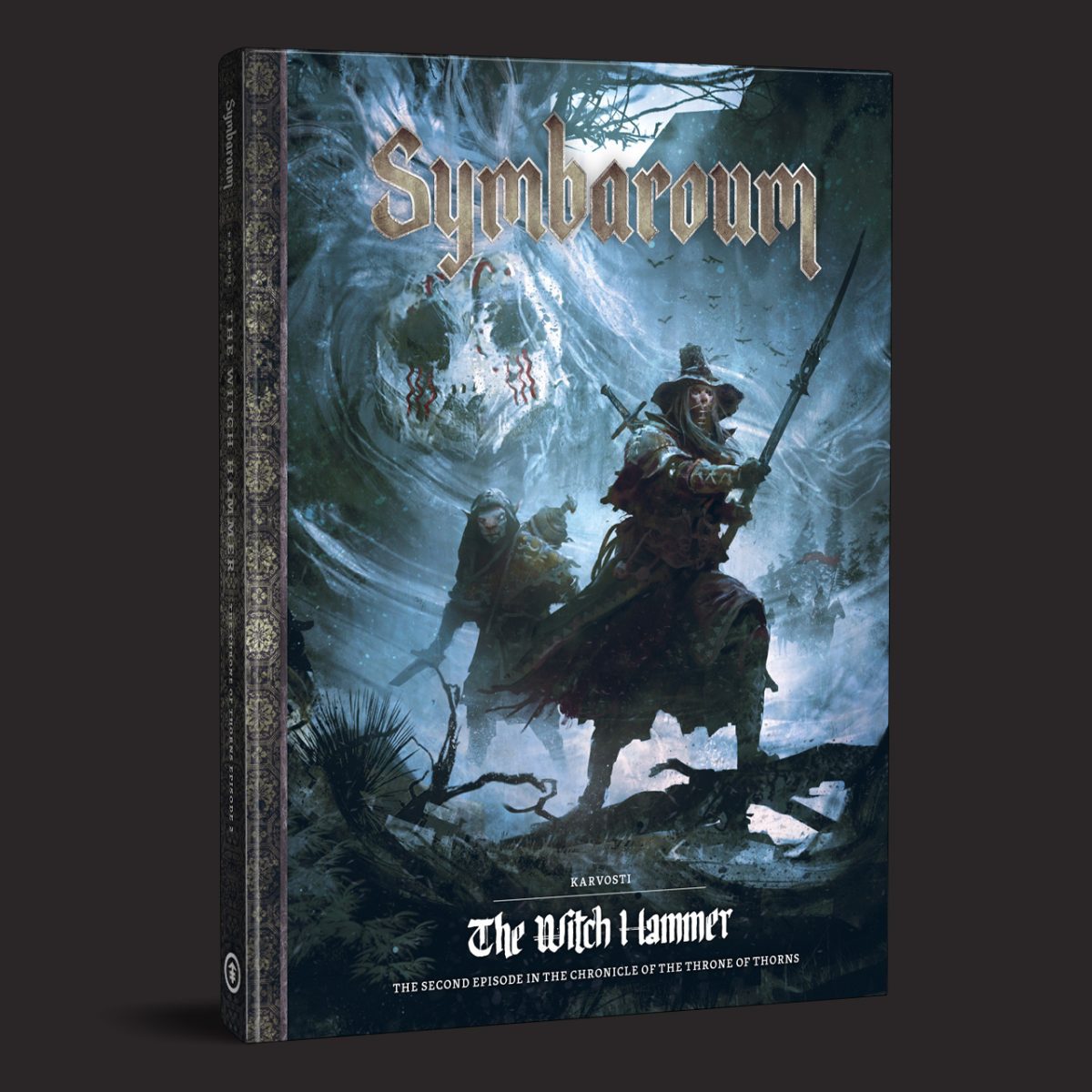 Symbaroum Karvosti The Witch Hammer hardcover cover