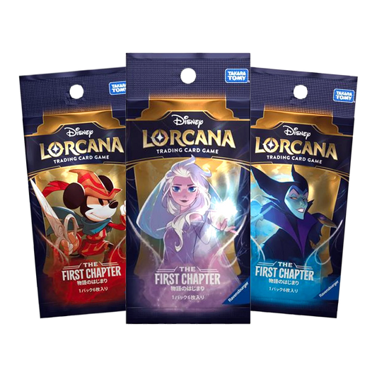 Lorcana First Chapter Japanese booster packs
