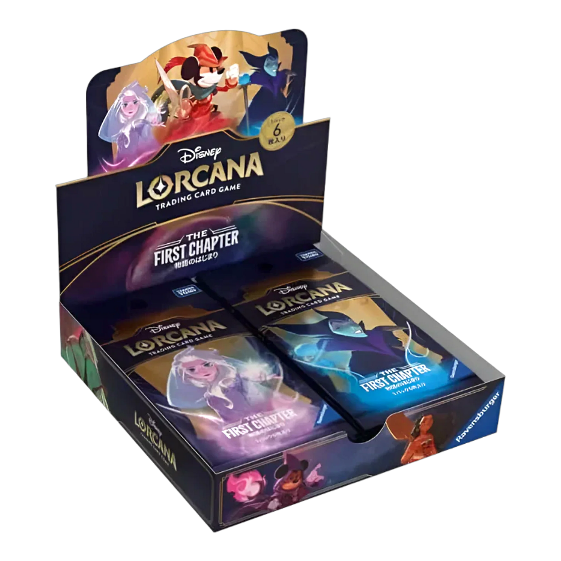 Disney Lorcana Japanese booster box
The First Chapter Japanese Disney Lorcana display