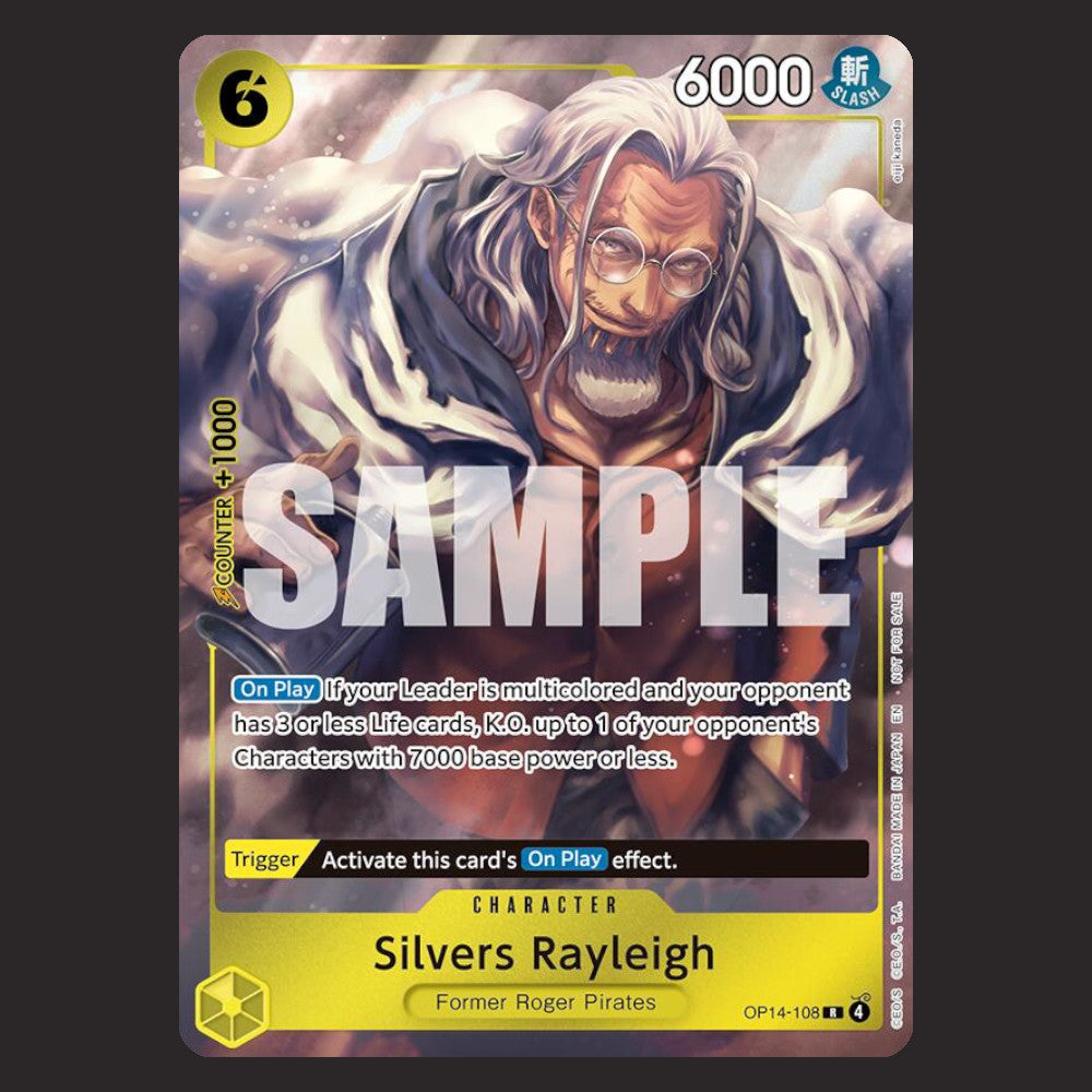 One PIece OP 14 Silvers Rayleigh (Dash Pack) [The Azure Sea's Seven]