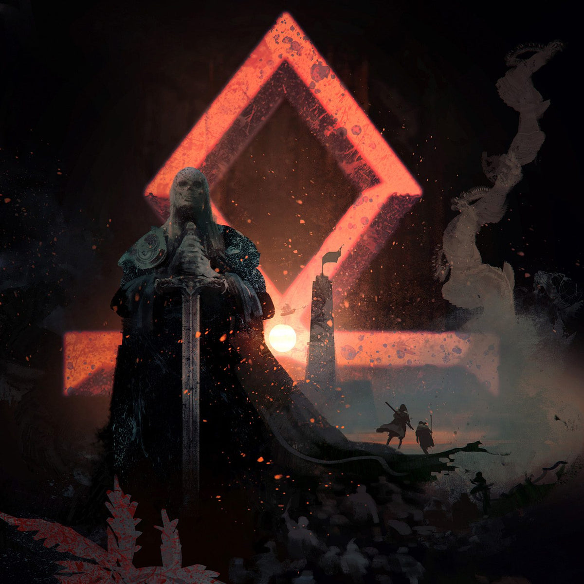 Symbaroum RPG, Alberetor, The Haunted Waste interior artwork view 5