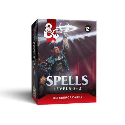 D&D Reference Cards Spells Levels 2 to 3