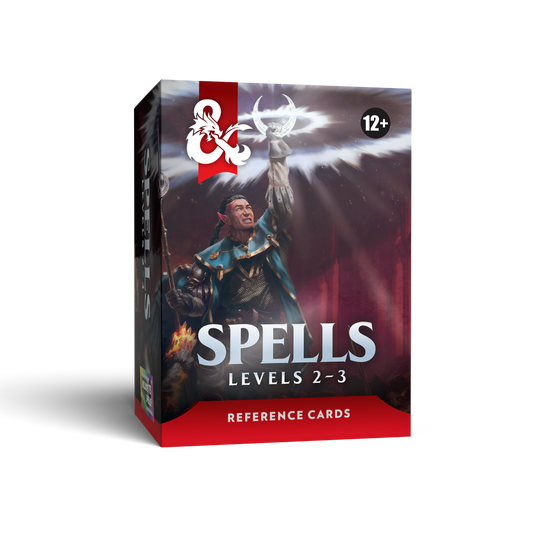 D&D Reference Cards Spells Levels 2 to 3
