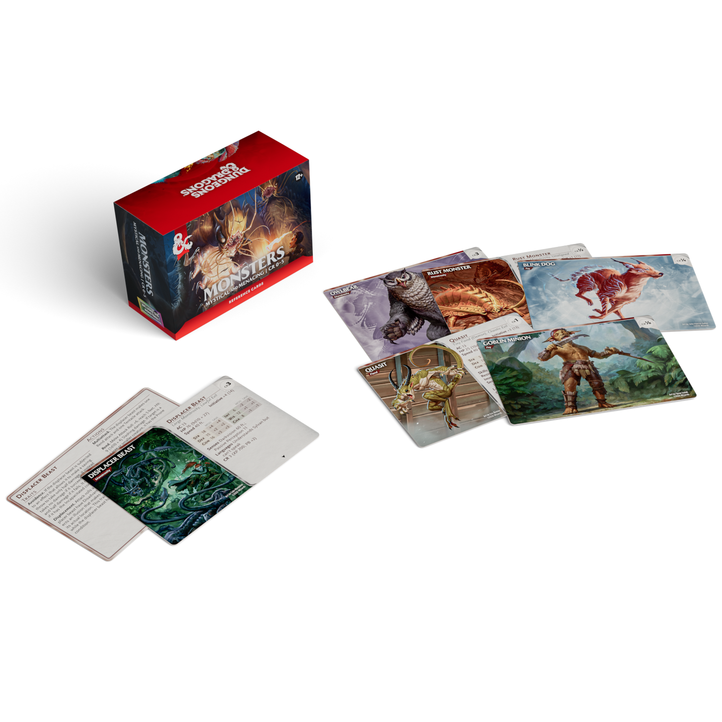 D&D Reference Cards Monsters Mystical and Menacing
