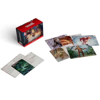 D&D Reference Cards Monsters Mystical and Menacing