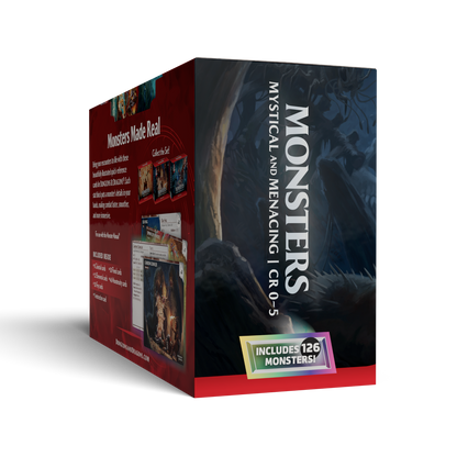 D&D Reference Cards Monsters Mystical and Menacing